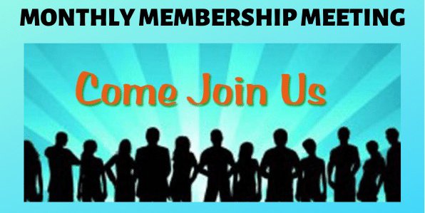 Join us for our April membership meeting!