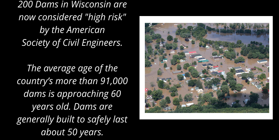 Wisconsin has a dam problem, Joe Biden wants to fix it