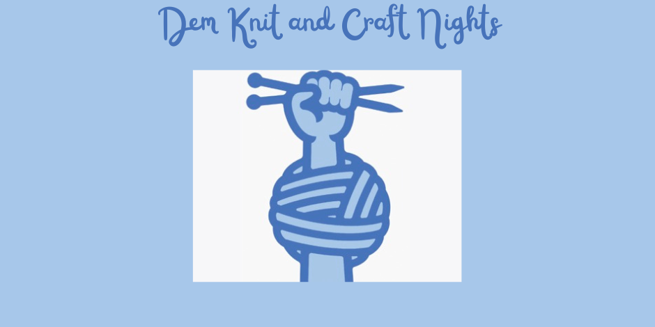 Knit and Craft Night with the KCDP!