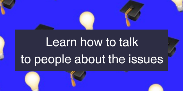 Virtual Training: Learn how to talk to people about the issues