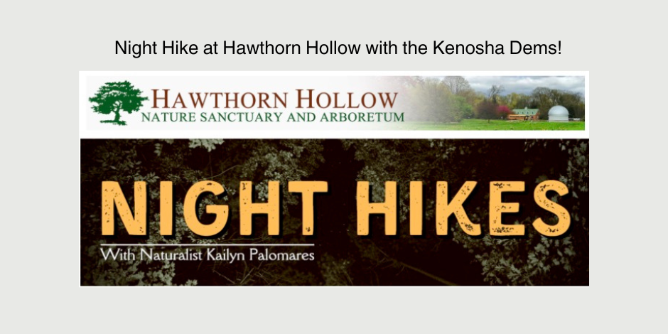 Join us for a Night Hike at Hawthorn Hollow