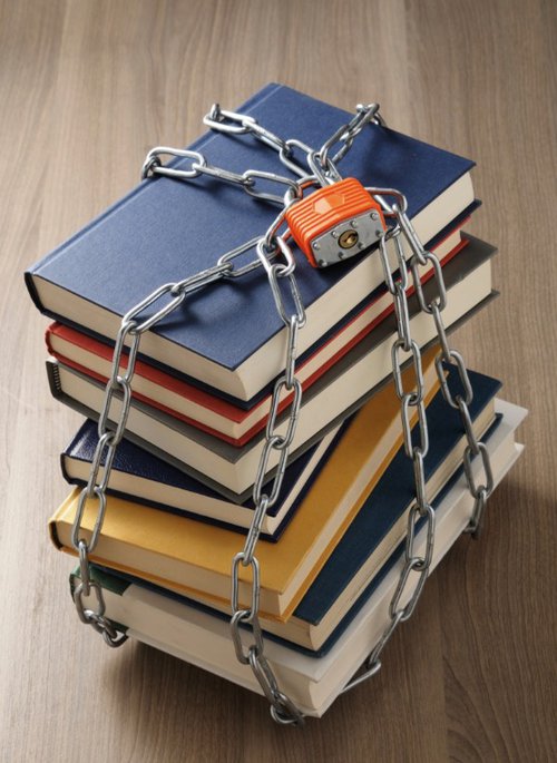 book in chains