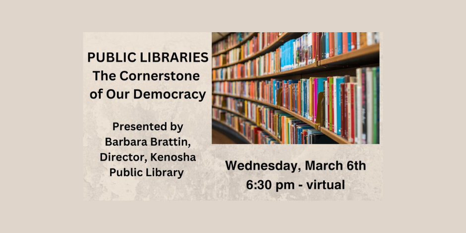 Public Libraries: the Cornerstone of our Democracy!