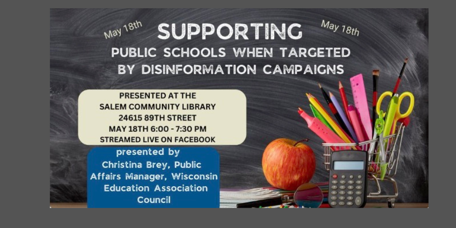 Supporting Public Schools When Targeted By Disinformation Campaigns
