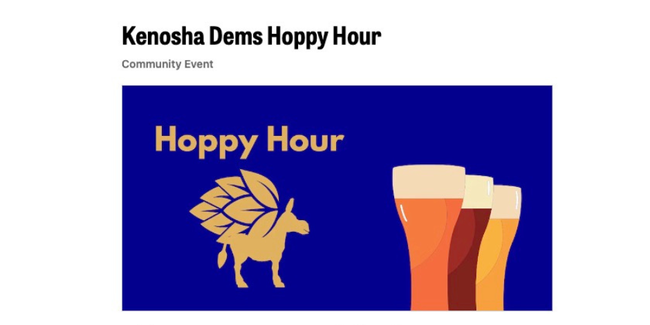 You're Invited to Hoppy Hour!!