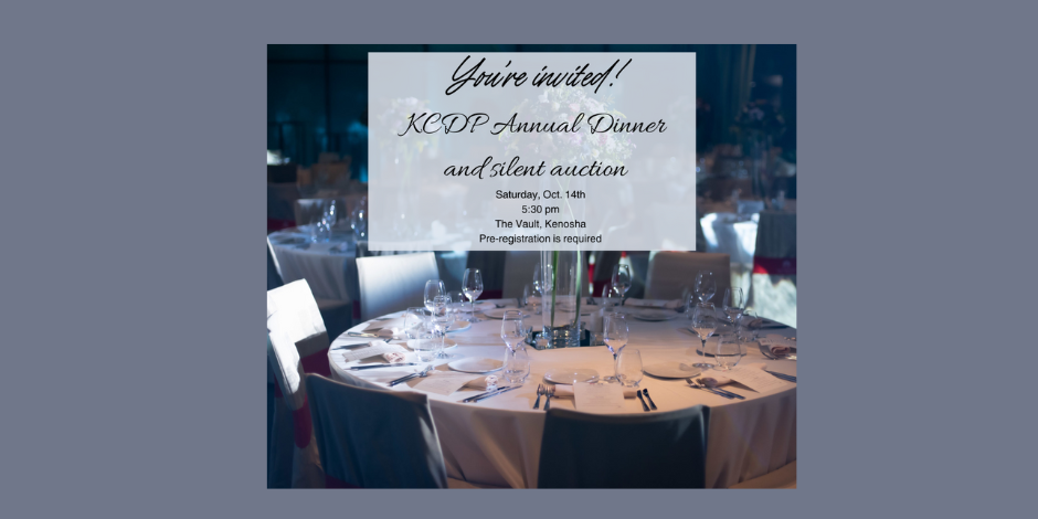KCDP Annual Dinner, Award Ceremony and Silent Auction